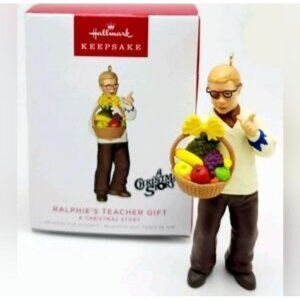 Hallmark 2022 Keepsake Ornament "Ralphies Teacher Gift" From A Christmas Story